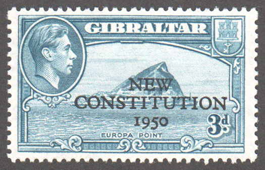 Gibraltar Scott 128 Mint - Click Image to Close